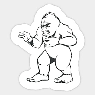 Gorilla Sticker